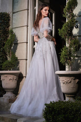 Silver Kate Ball Gown